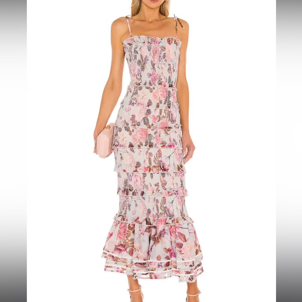 V chapman geranium dress size 12 perfect condition worn once